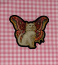 Butterfly kitty sticker