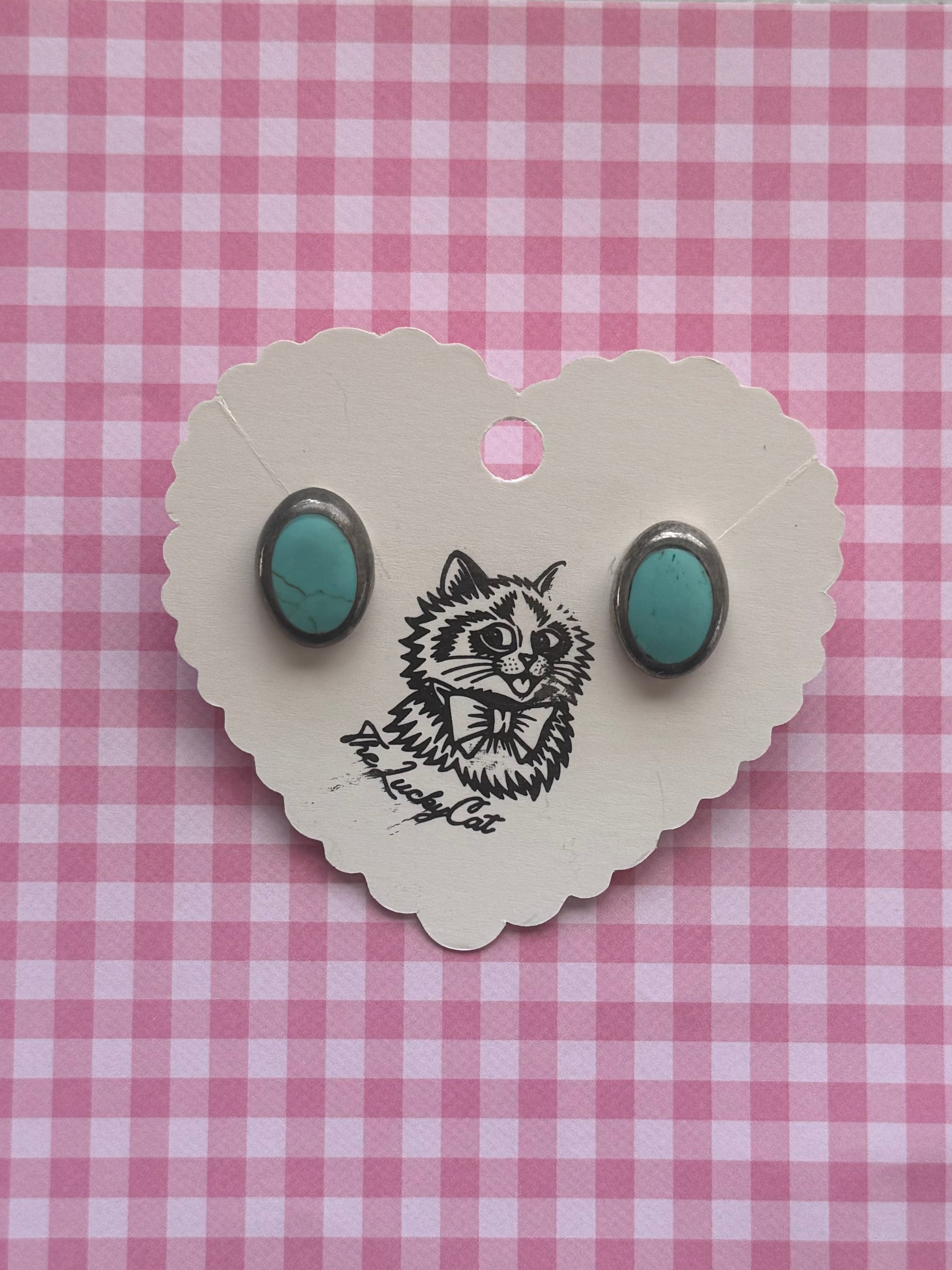 Sterling silver studs