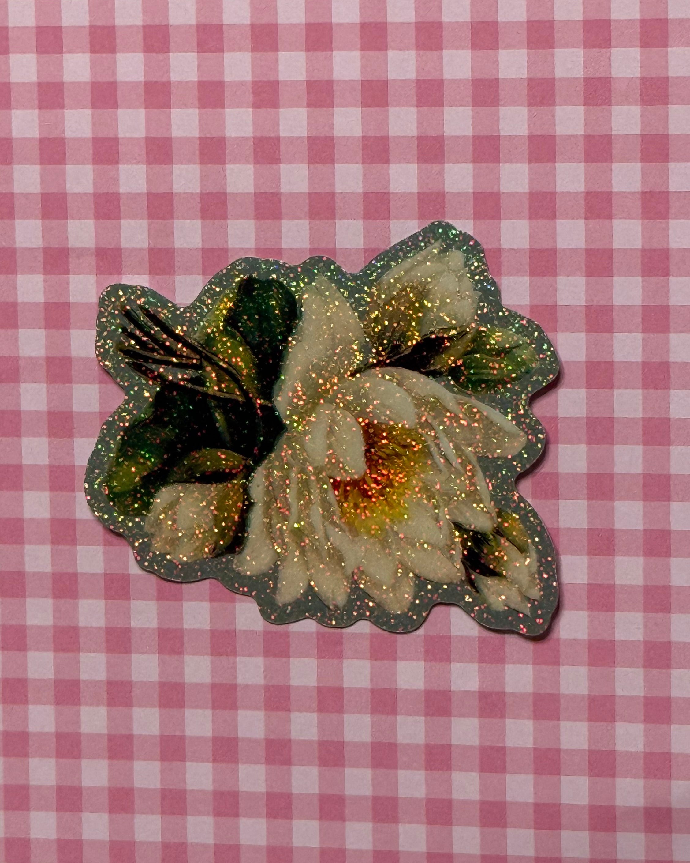 Flower sticker