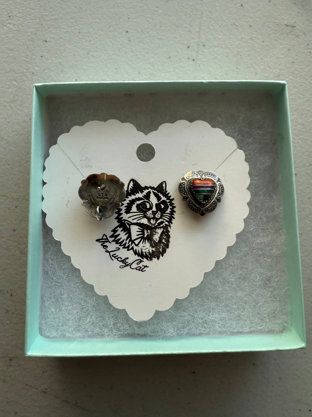 VTG inlay heartstuds